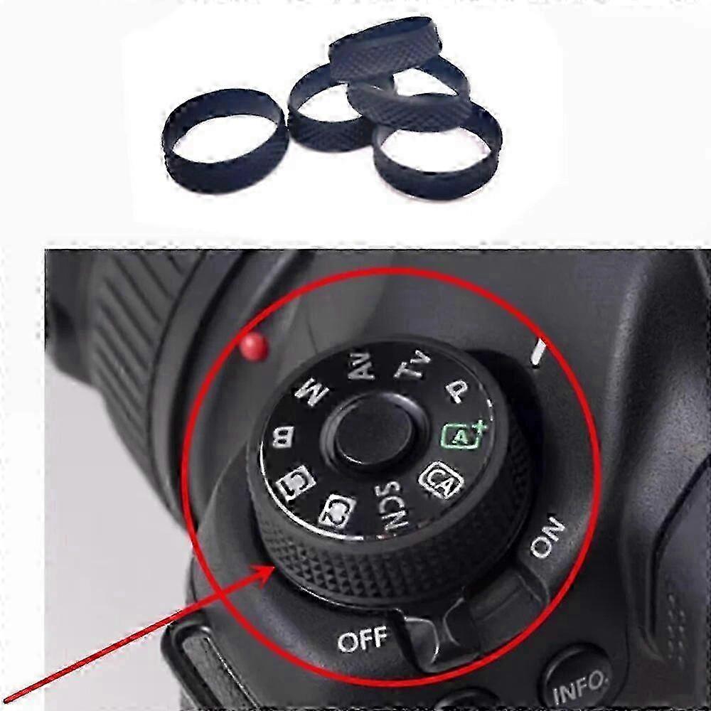 DSLR Mode Dial Knob Rubber Cap