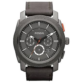 Fossil machine Quartz Analog Man Watch with FS4777 Cowskin Bracelet