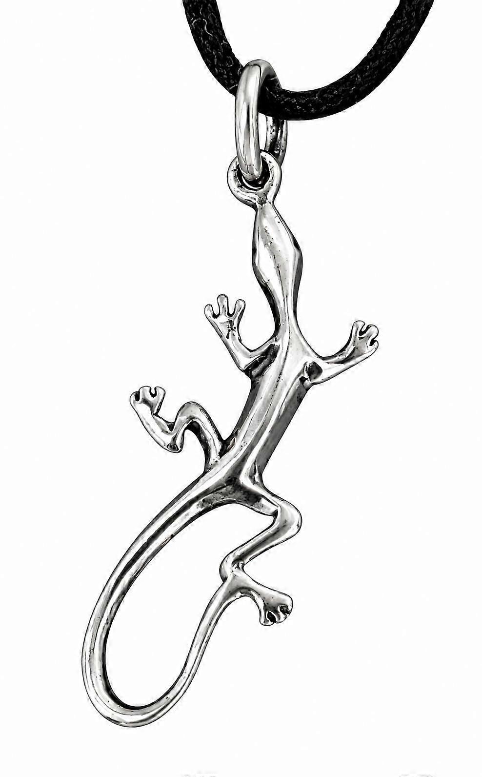 Anhänger 3 Echse - Silber