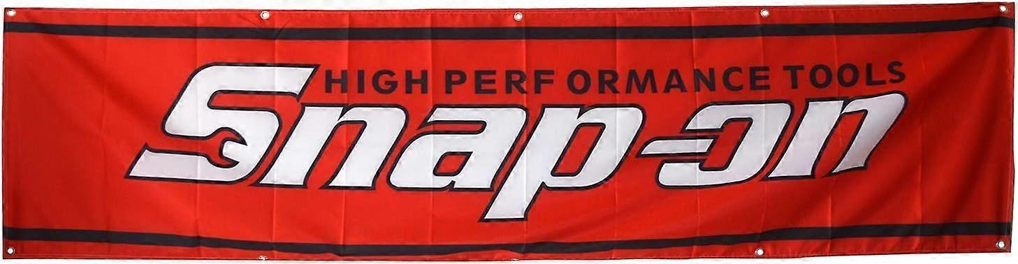 Daoops Snap On Flag Tools Red Banner H0080