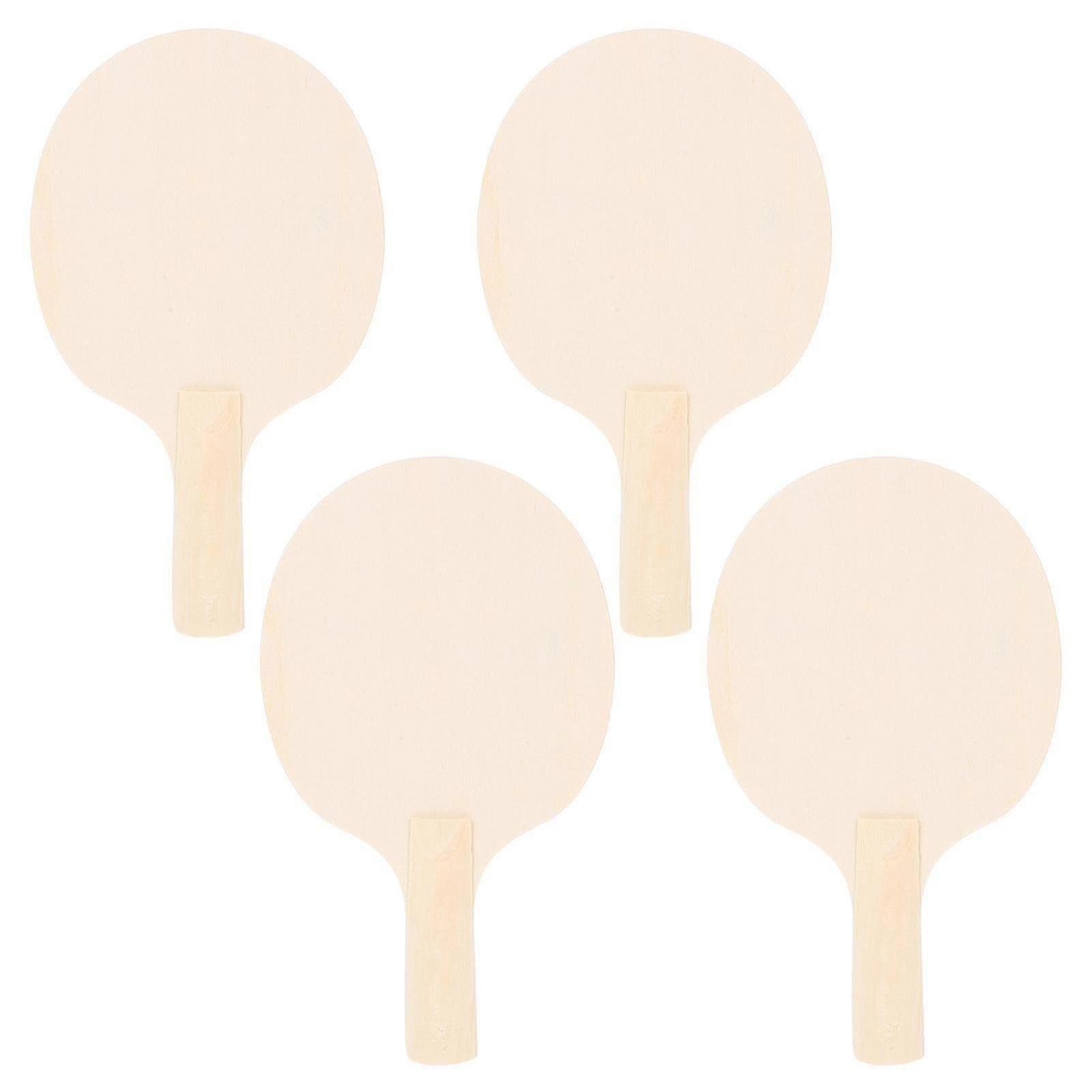 DIY Table Tennis Racket Blanks, Surface, Ergonomic Comcompatible witht