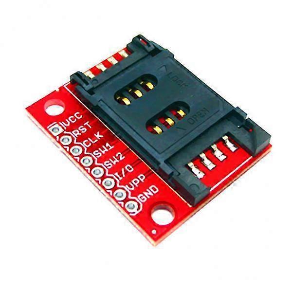 7-10pack Electronic Components Development Board Module SIM Card Socket Breakout