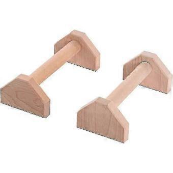Push Up Bars Handstand Wooden Push Ups Push Up Stand Bar Fitness - KM-ak