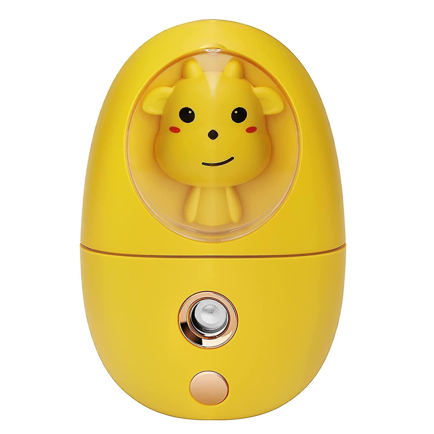 Portable Face Steamer 35ml Mini Nano Mist Sprayer (yellow)