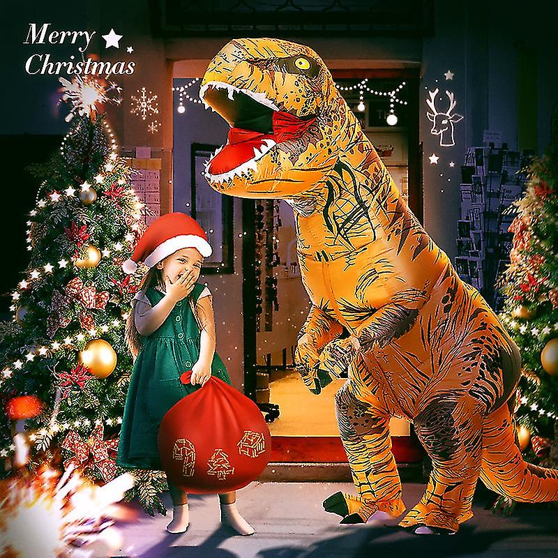 Καυτό T-rex δεινόσαυρος φουσκωτό κοστούμι Purim Αποκριάτικο πάρτι φανταχτερά κοστούμια μασκότ κινούμενα σχέδια Anime φόρεμα για ενήλικες Kids_y