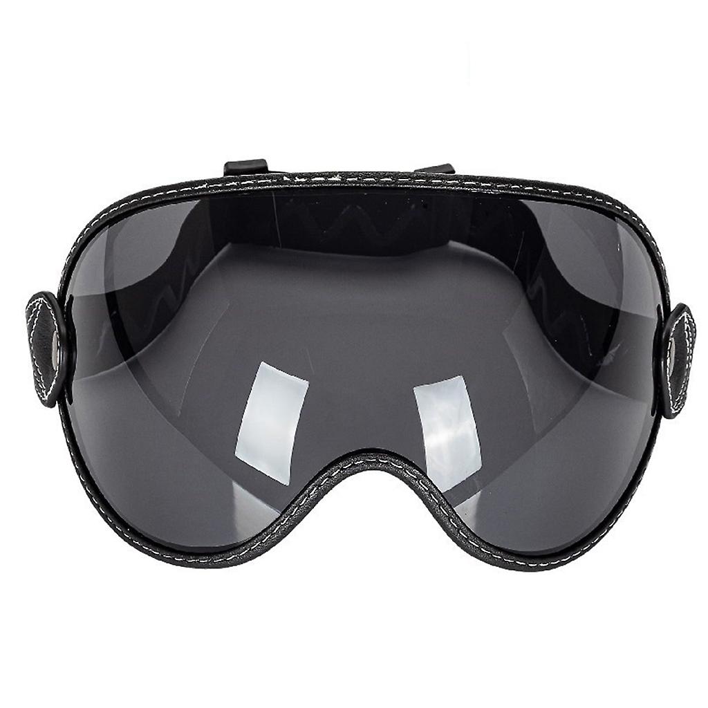 Cycling Helmet Goggles UV for Protection Bubble Shield Lens Retro Helmet Visor