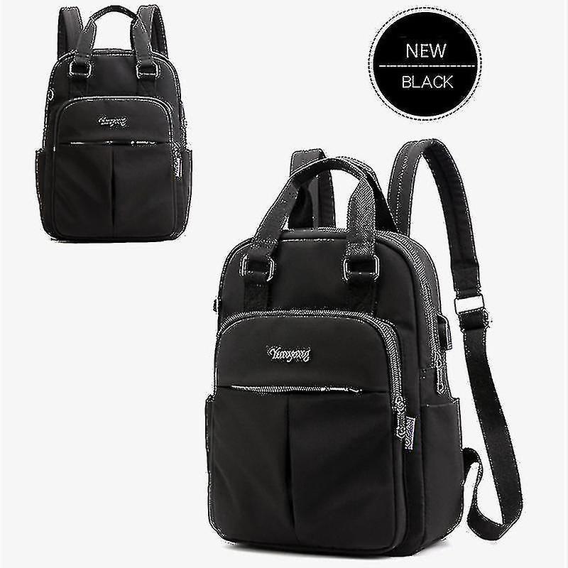 Lightweight Backpack Casual Women's Backpack Stylish Backpack School Bag Backpack Black