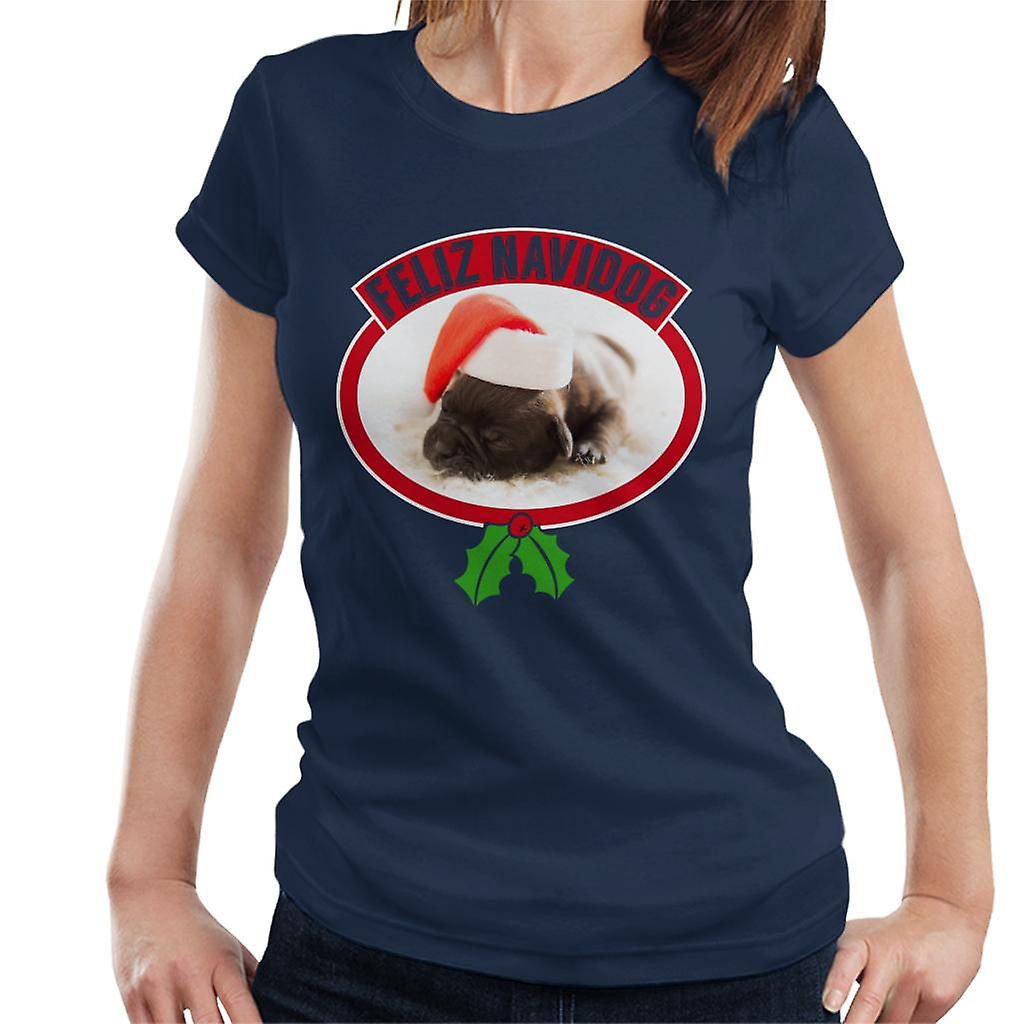 Feliz navidog Vánoce ženy ' s tričko