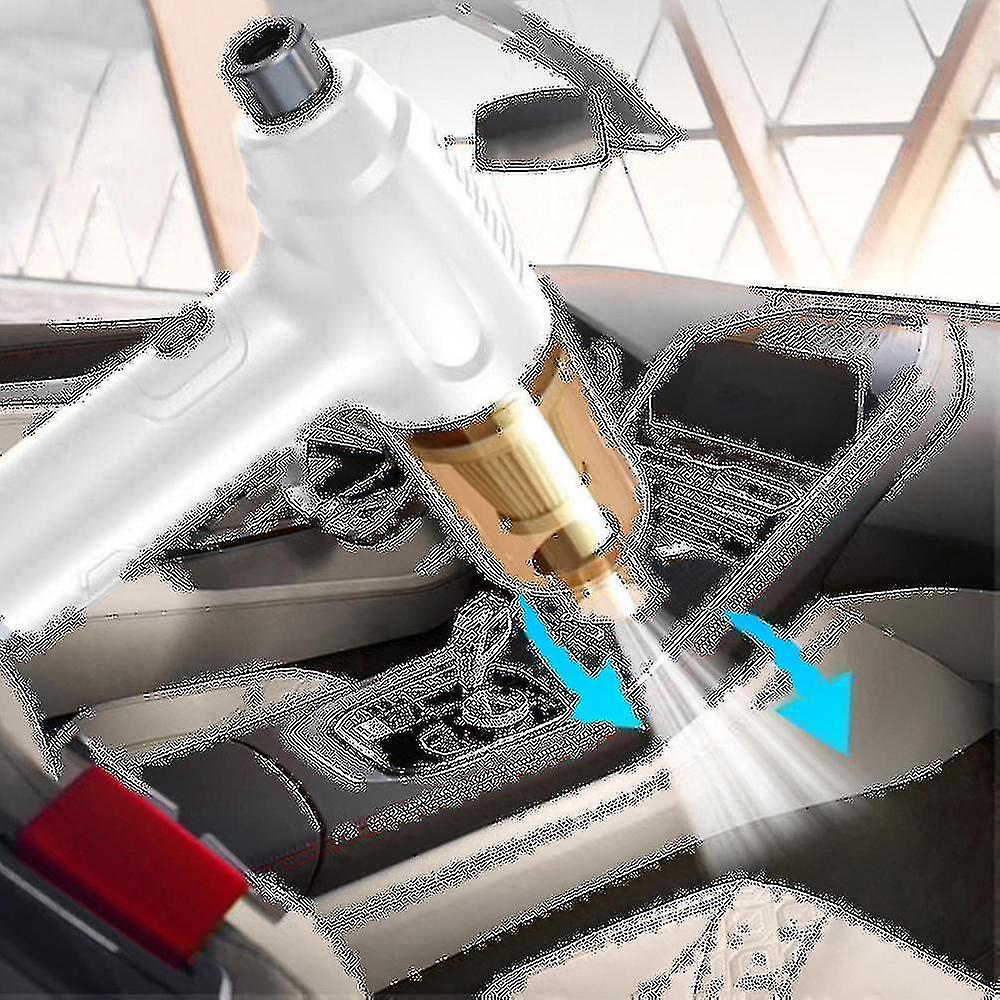 3 في 1 الهواء داستر 6000mah 120W فراغ منفاخ لاسلكي مضغوط لوحة المفاتيح المنظف مضخة الهواء الكهربائية للوحة المفاتيح PC تنظيف السيارة مع 2 وسائط