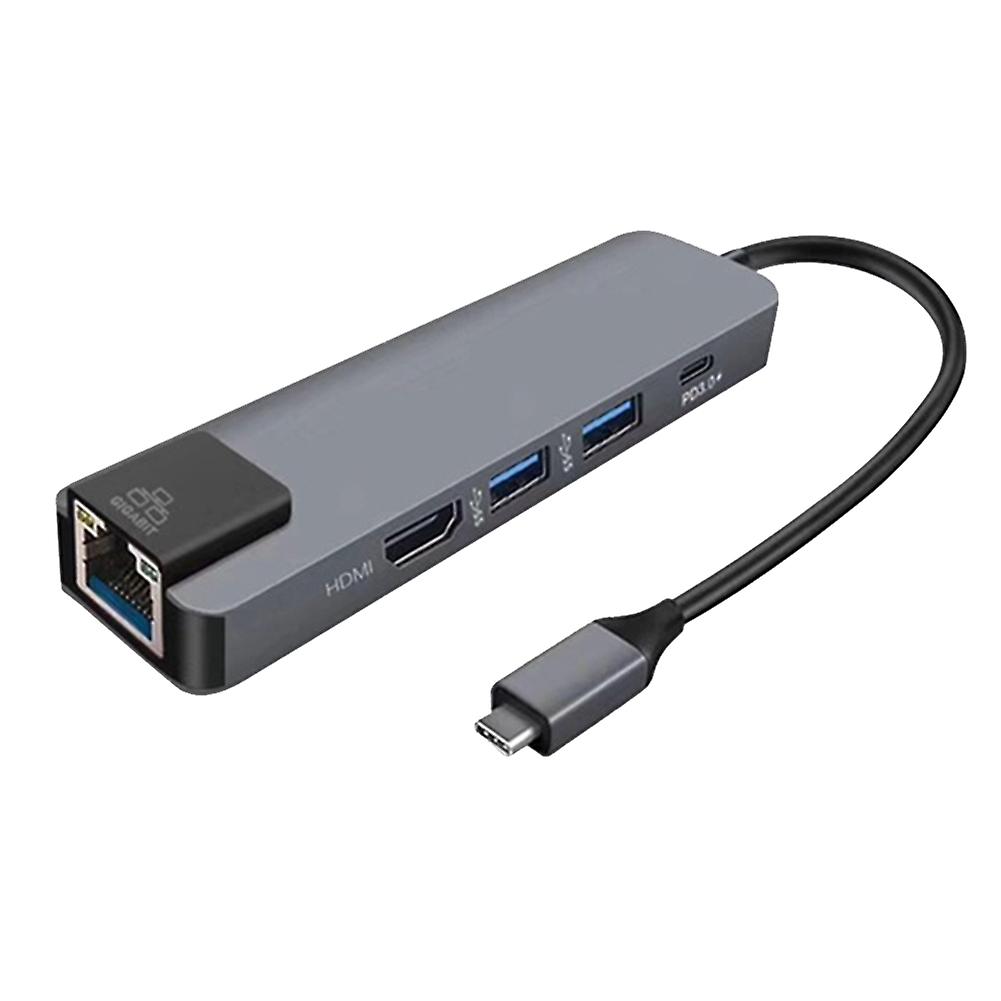 USB Type C Hub Adapter USB 3.0 Hight Speed HDMI Charging for Mobile Phone