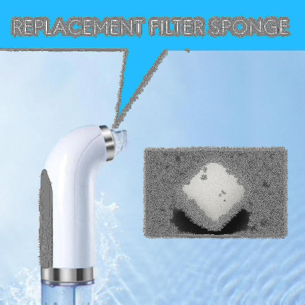 300pcs Replacement Filter Sponge For Pore Cleaner Blackhead Remover Suction Machine Accessories