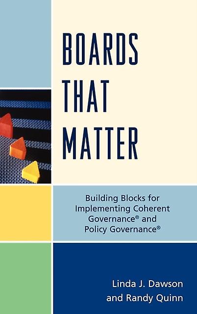 Boards That Matter by Linda J. Dawson Paperback Book