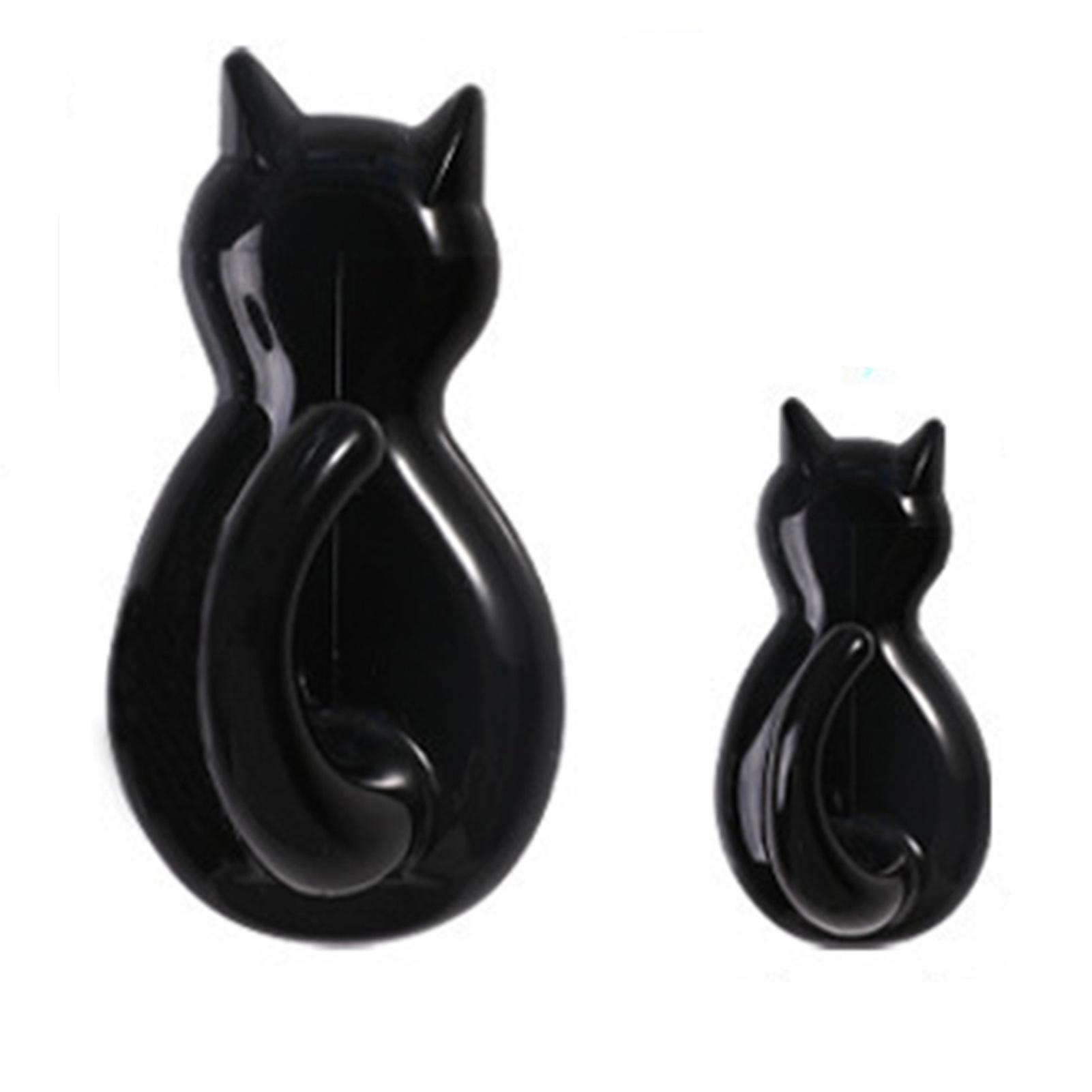 Wall Mount Cat Tail Hooks Modern Wall Key Holder Hooks
