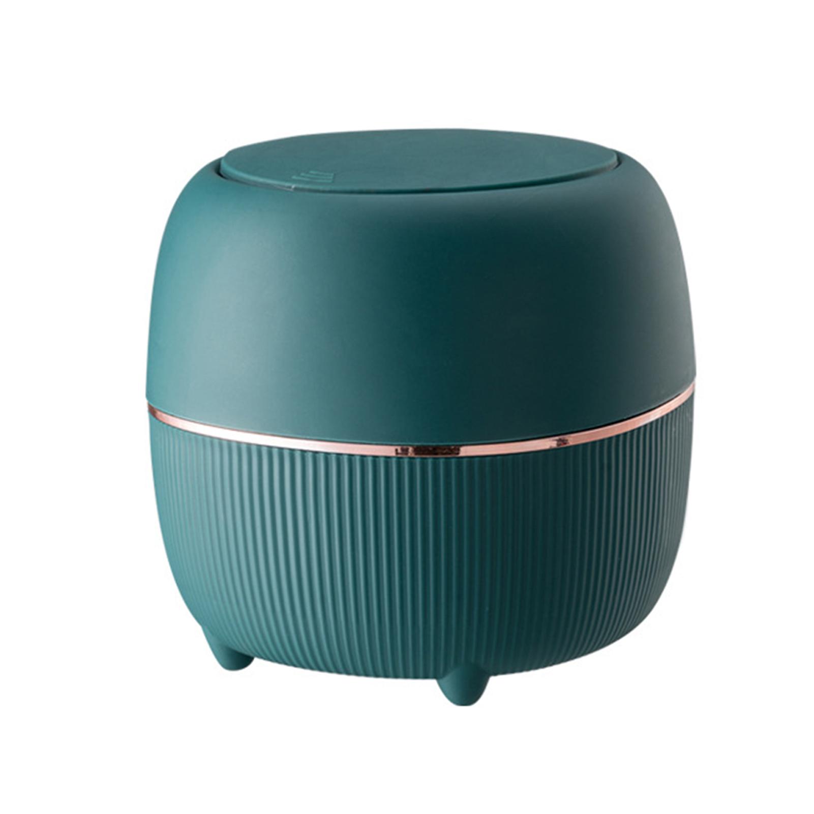 Clean Workspace Storage Box Plastic Trash Can Wastebaskets For Car Nightstand Office Table