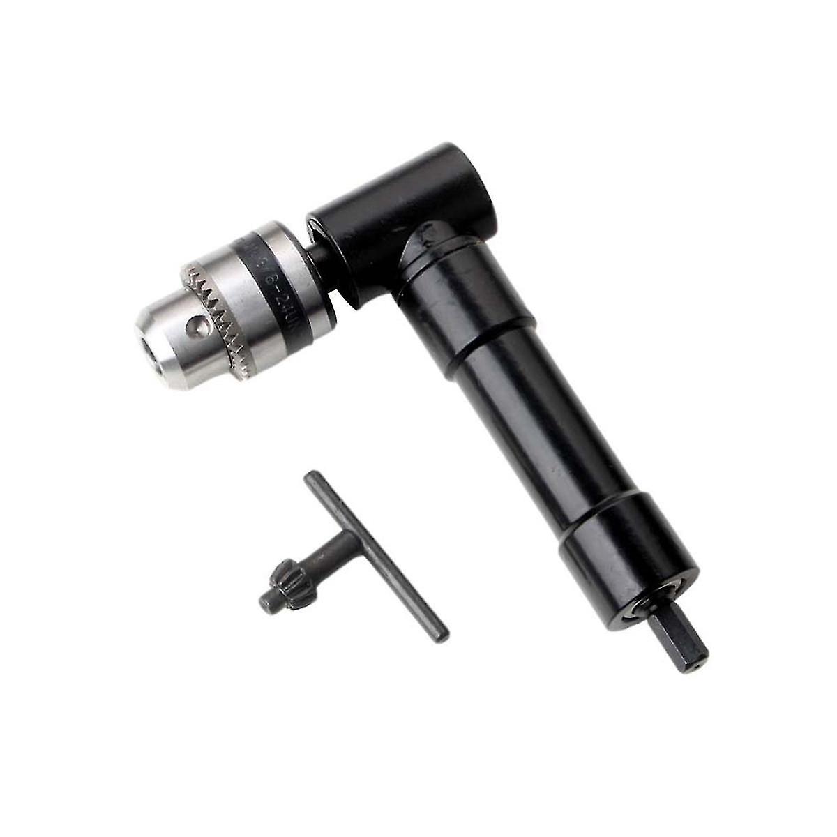 Right-angle Electric Drill Three-claw Chuck Corner Device Right-angle Corner Device With Key Corner Device