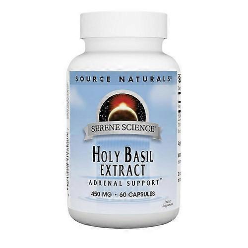 Source Naturals Holy Basil Extract,450 mg ,60 Caps (Pack of 6)