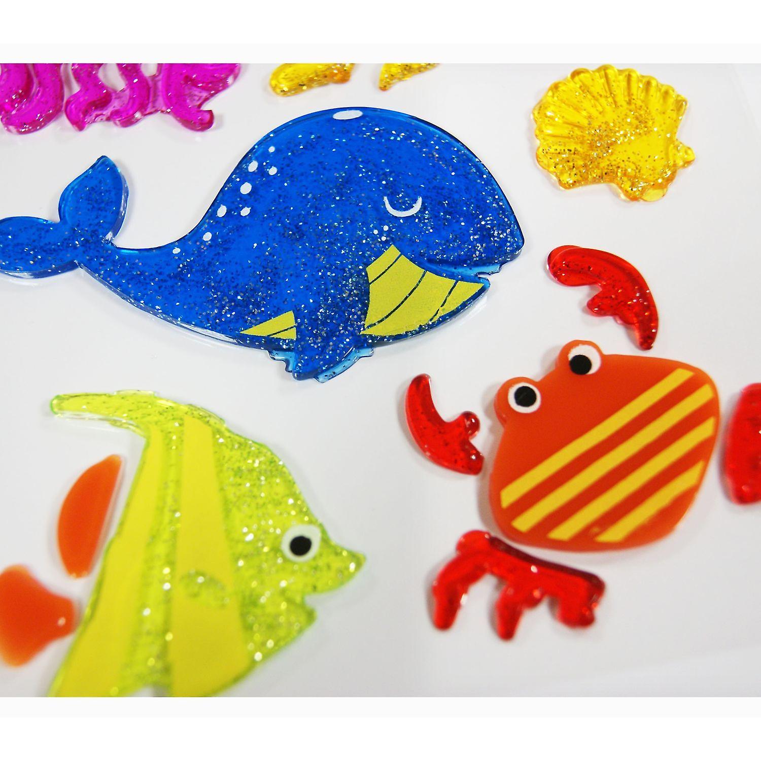 Gel window clings - The underwater world