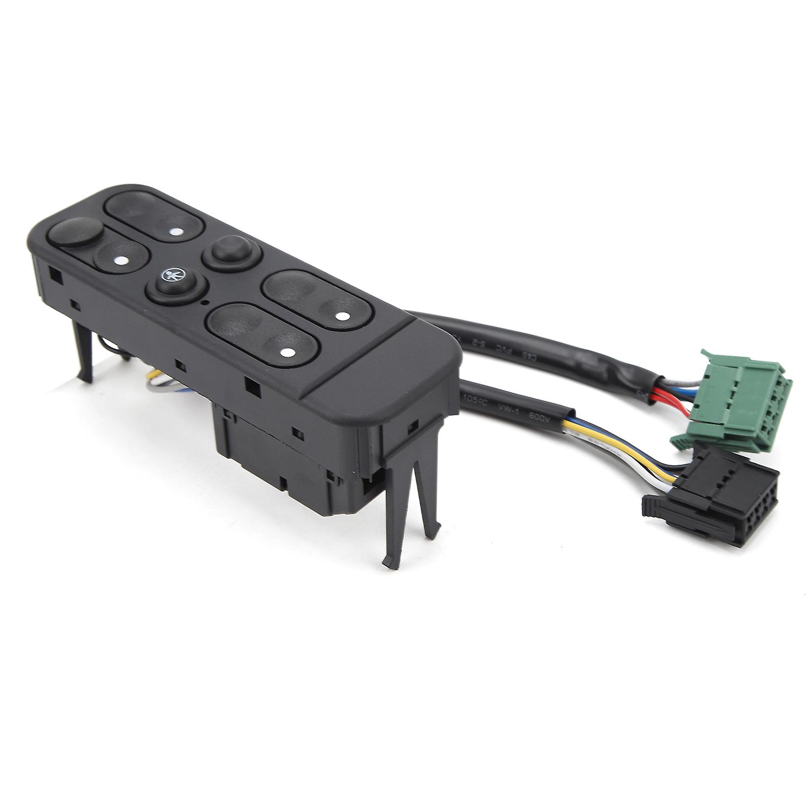 Power Window Master Switch, Quick Response Window Master Button with Connection Cable for V-ectra 1988 To 1995