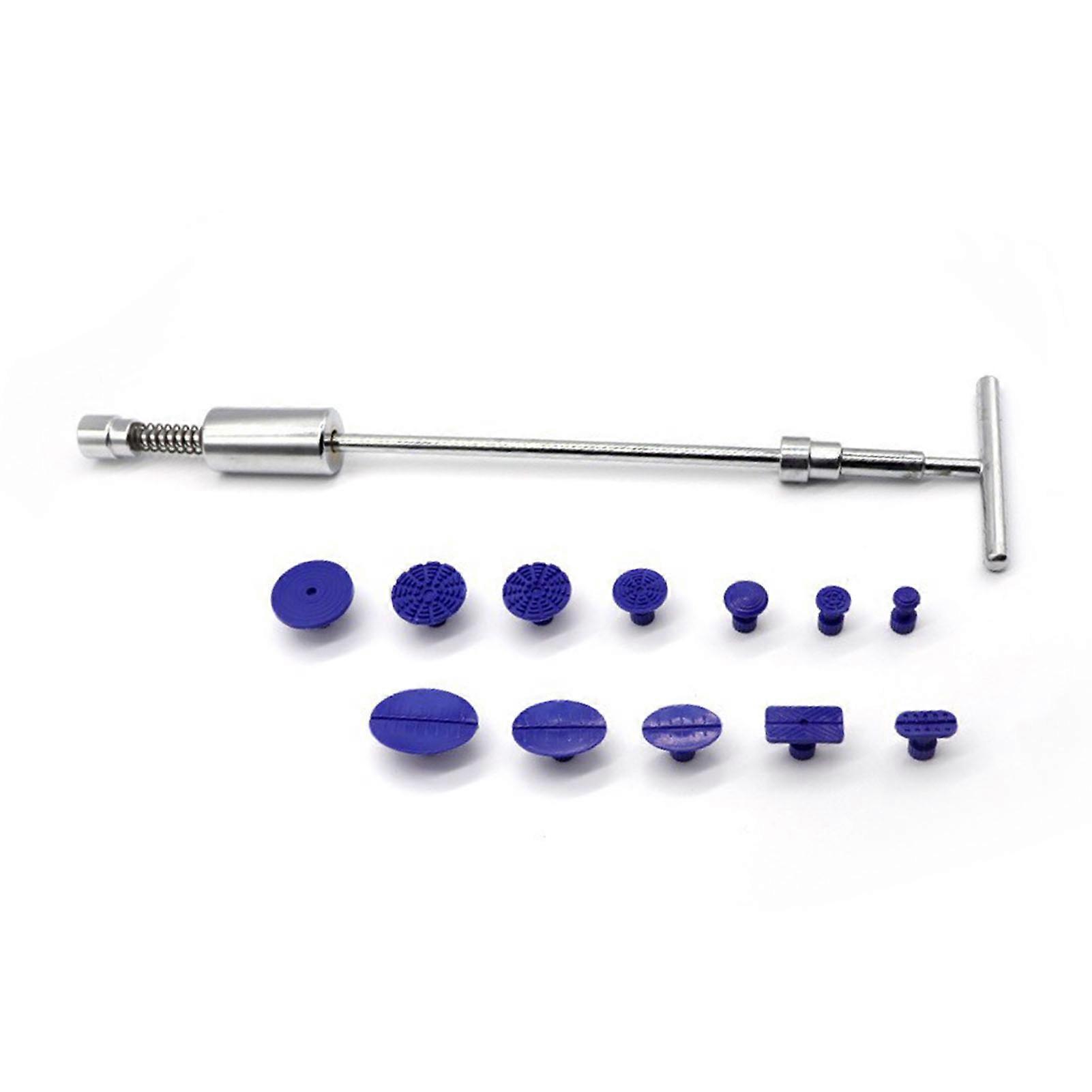 Vehicle Dent Repair Tools: T Bar Slide Hammer with Puller Tabs