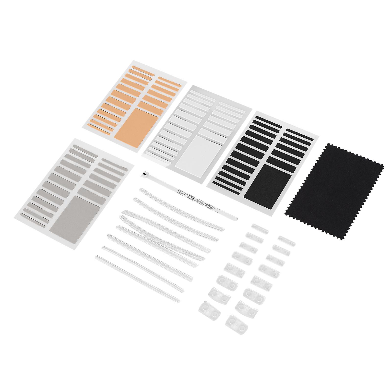 Ring Size Adjuster Clear Practical Waterproof Metal Silicone Foam Flexible Regulable Small Ring Size Measuring Tool 