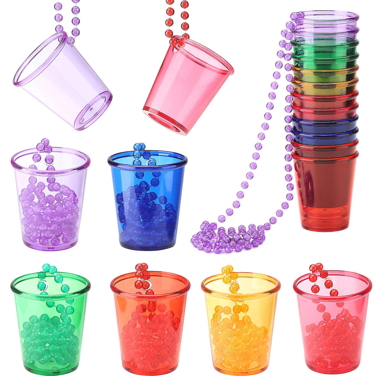 Collar de copa de vinoCollar de copa de vino de plástico 12cps