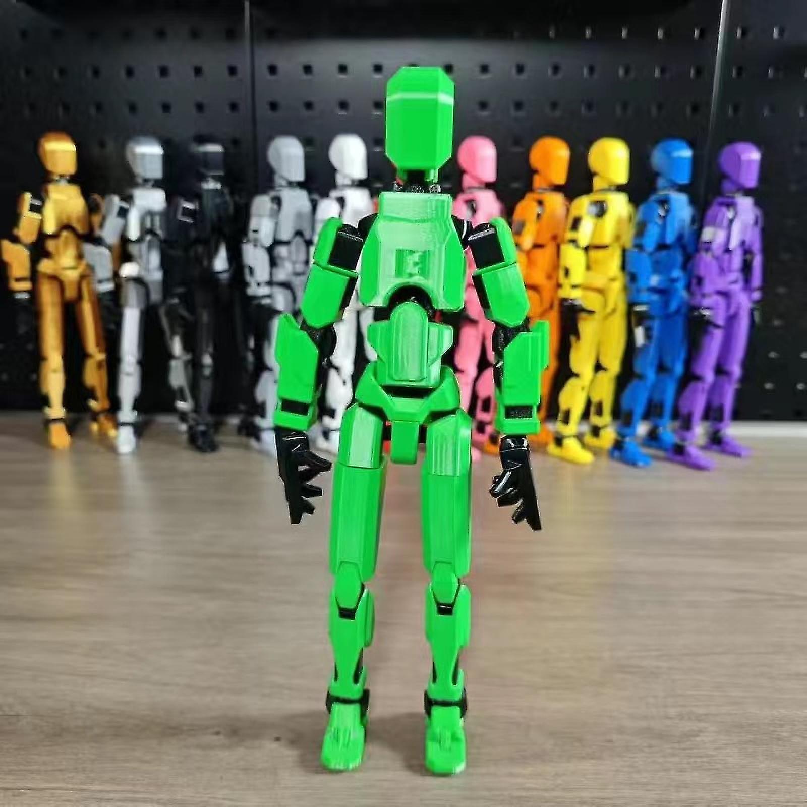 13 Action Figure, 3D Printed Multi-Jointed Movable, Lucky Action Figure Action Figure Dummy 13 Action Figure