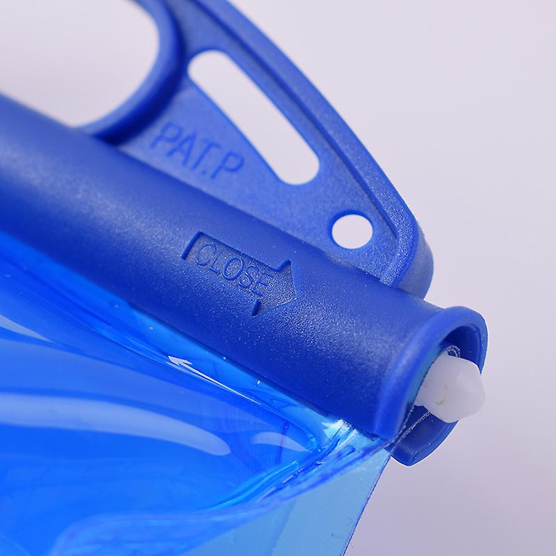 Hydration Bladder, 2 L Water Bladder Bpa Free, Leak Proof Military Water Storage Bladder Bag For Cycling Hiking Camping Biking Running (1pcs-blue)
