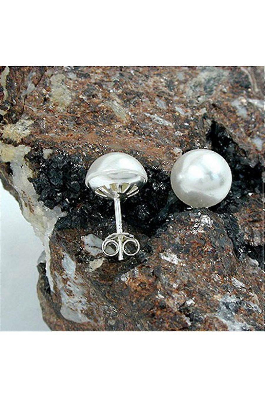 Earrings Bead 10mm Silver 925 - Gl92257