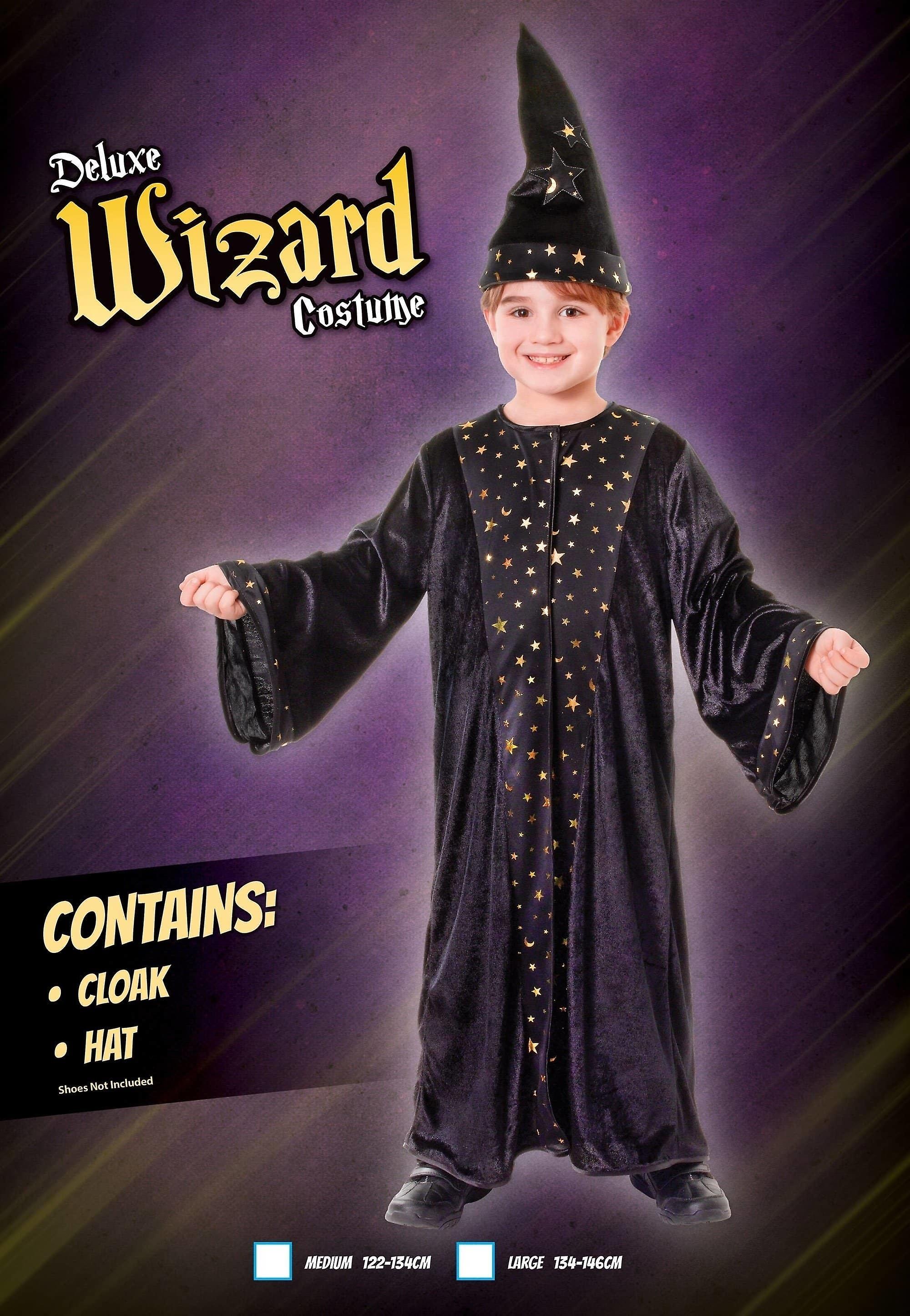 Wizard Deluxe Childrens Costume Cc327