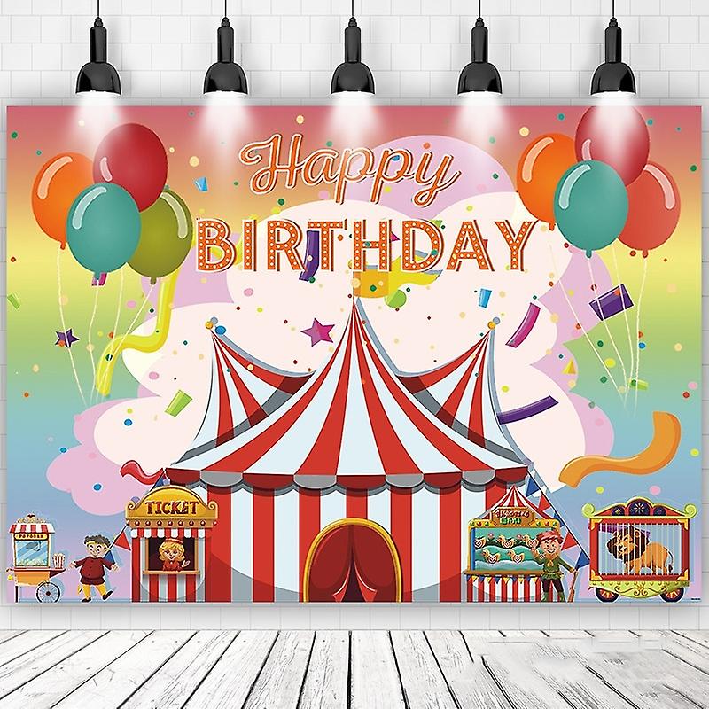 Circus Background Hanging Flag 210x150cm