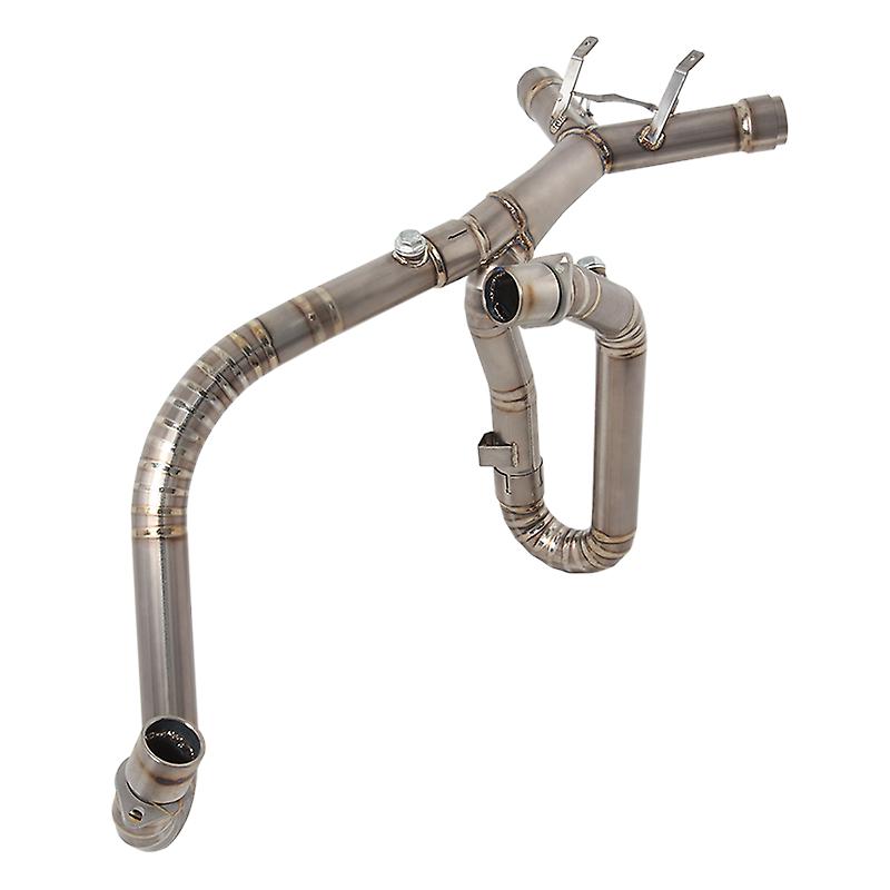 Titan legierung für Ducati Monster 659 696 796 1100 2008-2014 Motorrad Auspuff Flucht modifizieren Systeme Front Link Pipe Mufller