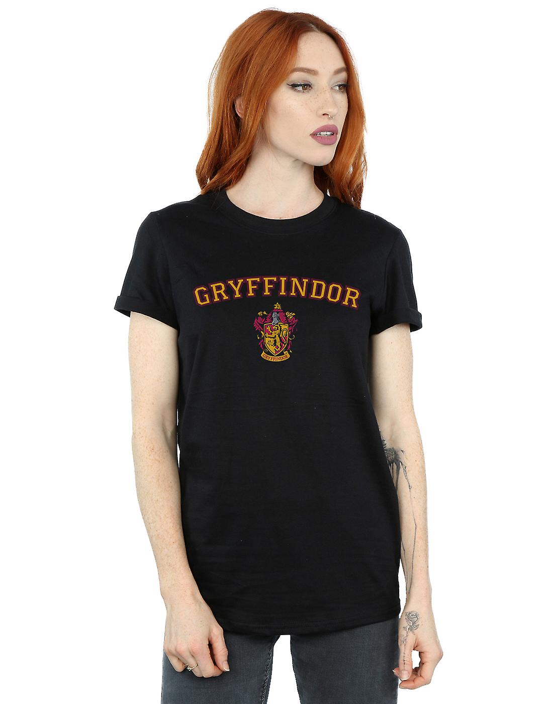 هاري بوتر المرأة & ق Gryffindor كريست صديقها صالح تي شيرت