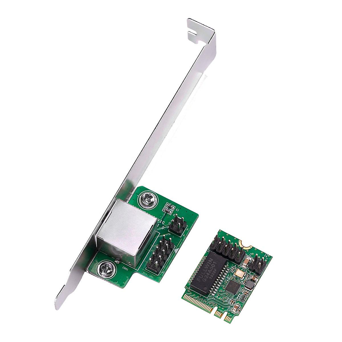 22X30mm M.2 A And E Key To 1 Port 10/100/1000mbps Gigabit Ethernet Nic Network Card