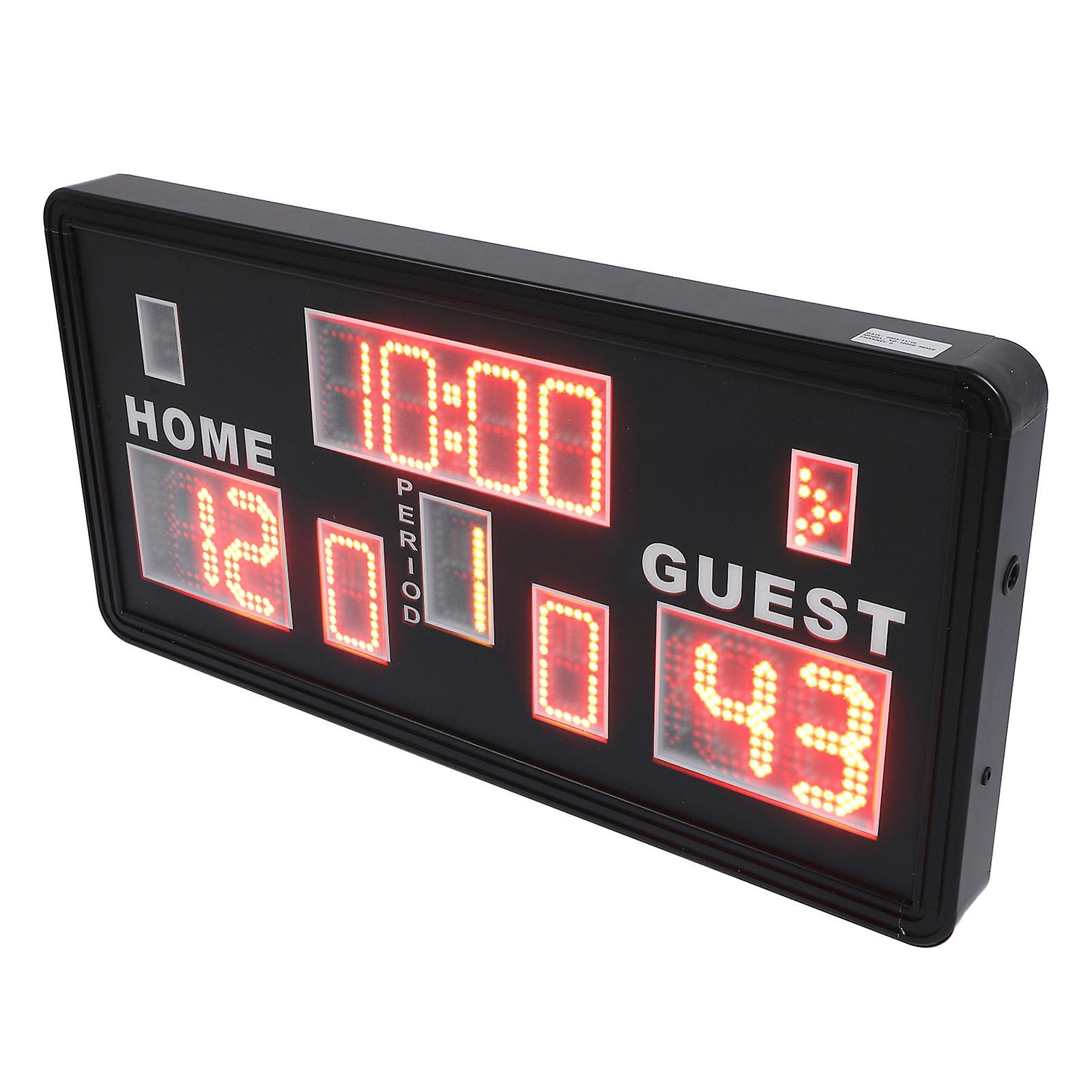 Electronic Basketball Scoreboard Timer LED Countdown Clock DC12V