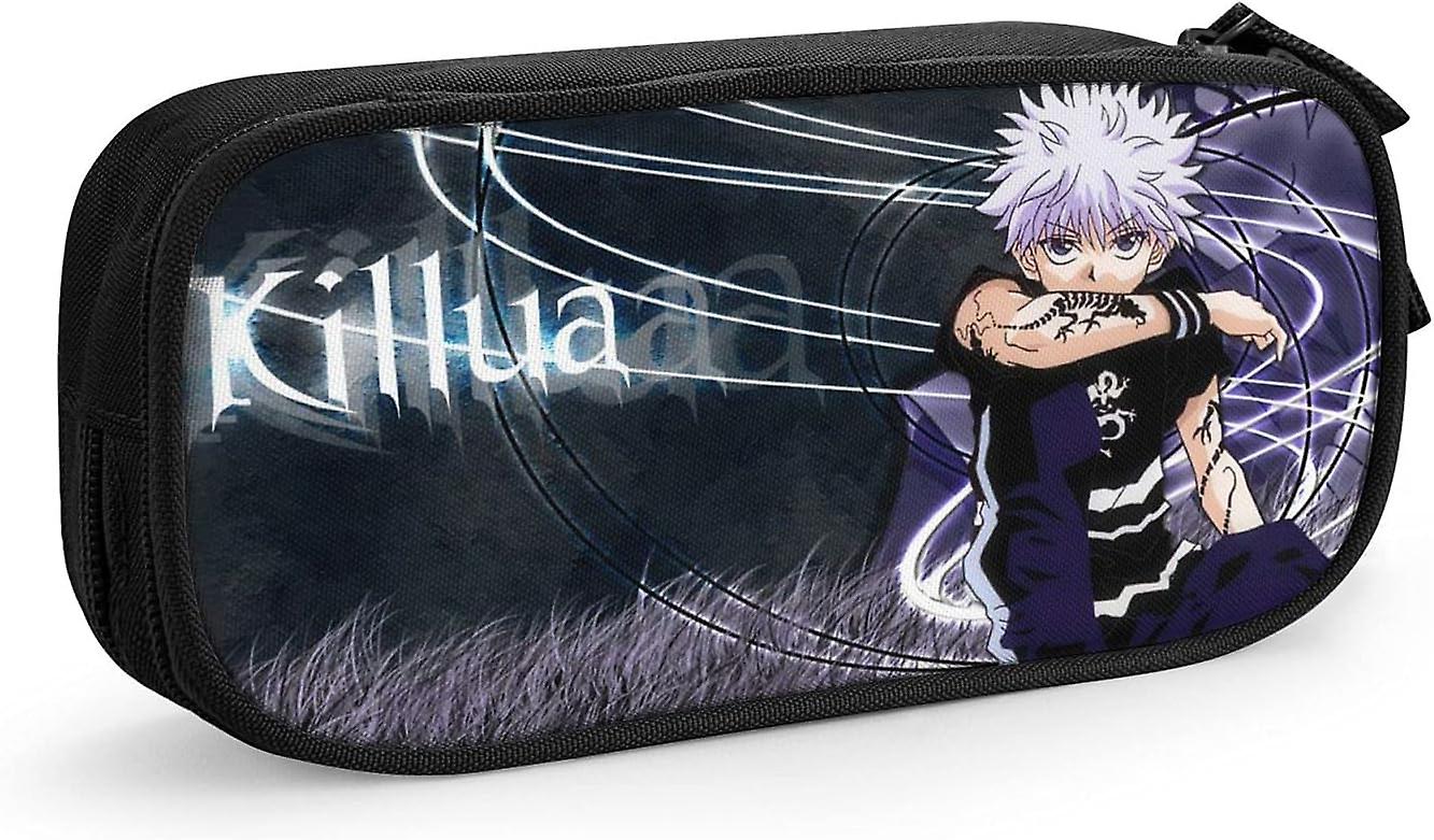 يونيني هنتر X هنتر Killua Zoldyck القلم القضية قلم رصاص حقيبة الحقيبة مربع المحمولة قلم رصاص القضية القرطاسية قلم رصاص الحقيبة للمدرسة في سن المراهقة / فتاة / فتى SAOE018935