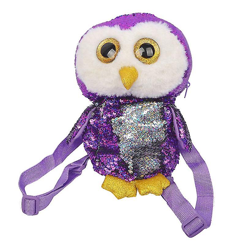 Sequin And Pu Storage Pouch For Stuff Holding