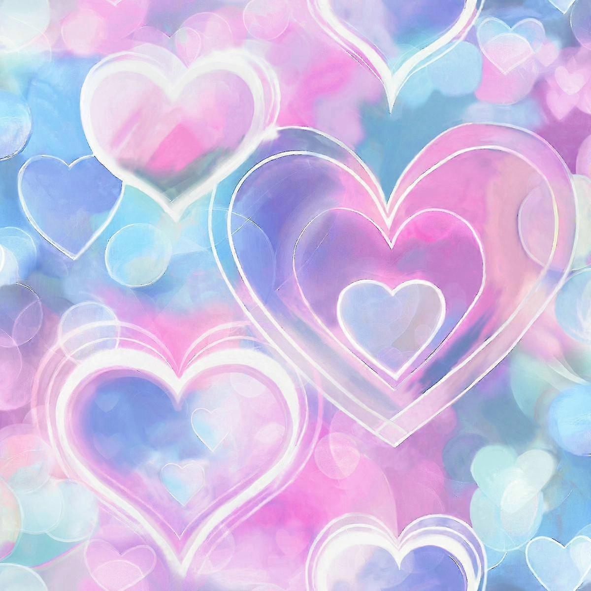 Neon Heart Wallpaper Arthouse