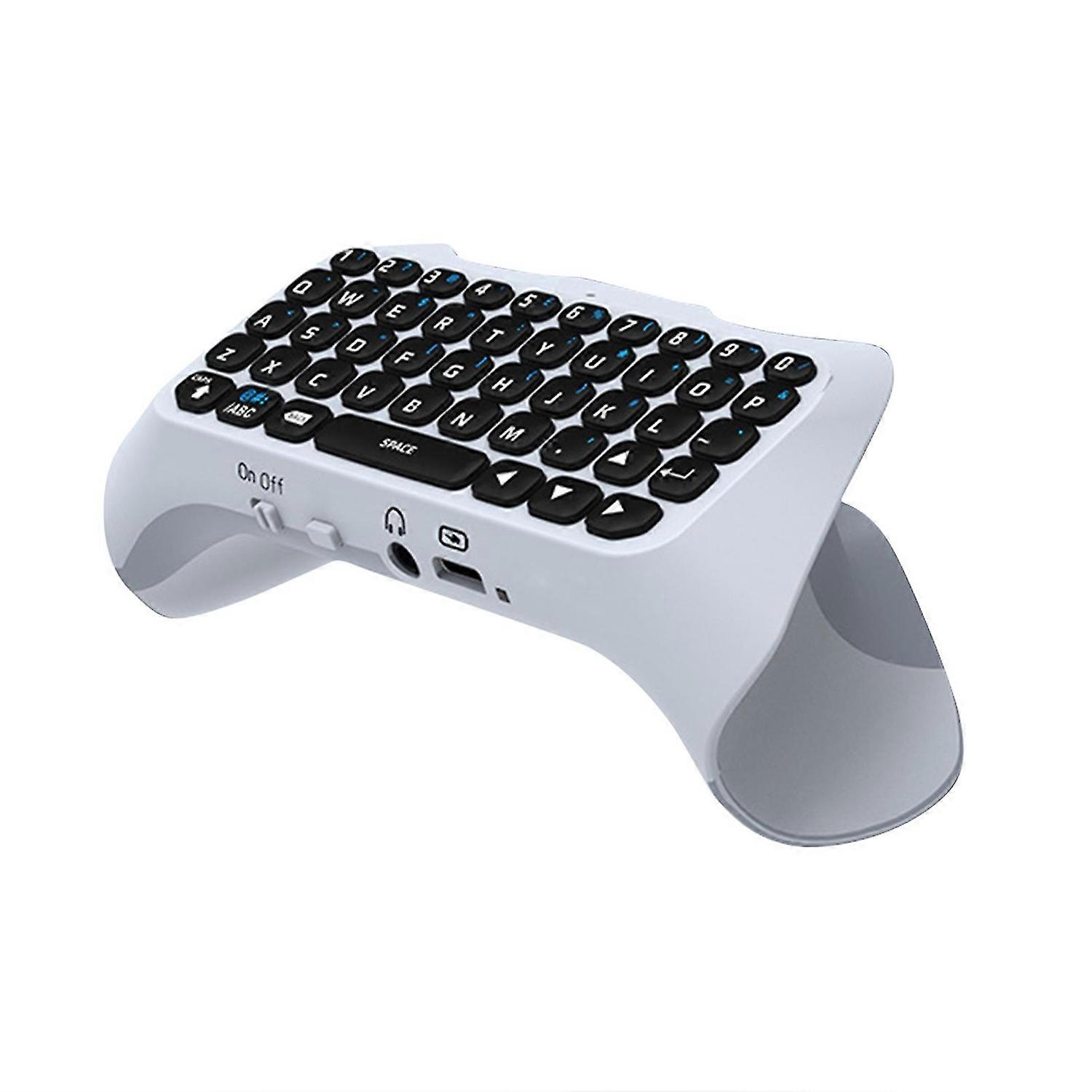 Bluetooth-compatible Keyboard Ergonomic Design Built in Speaker Mini Controller Gamepad Wireless Key
