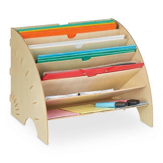 Document Tray: 6 Compartments