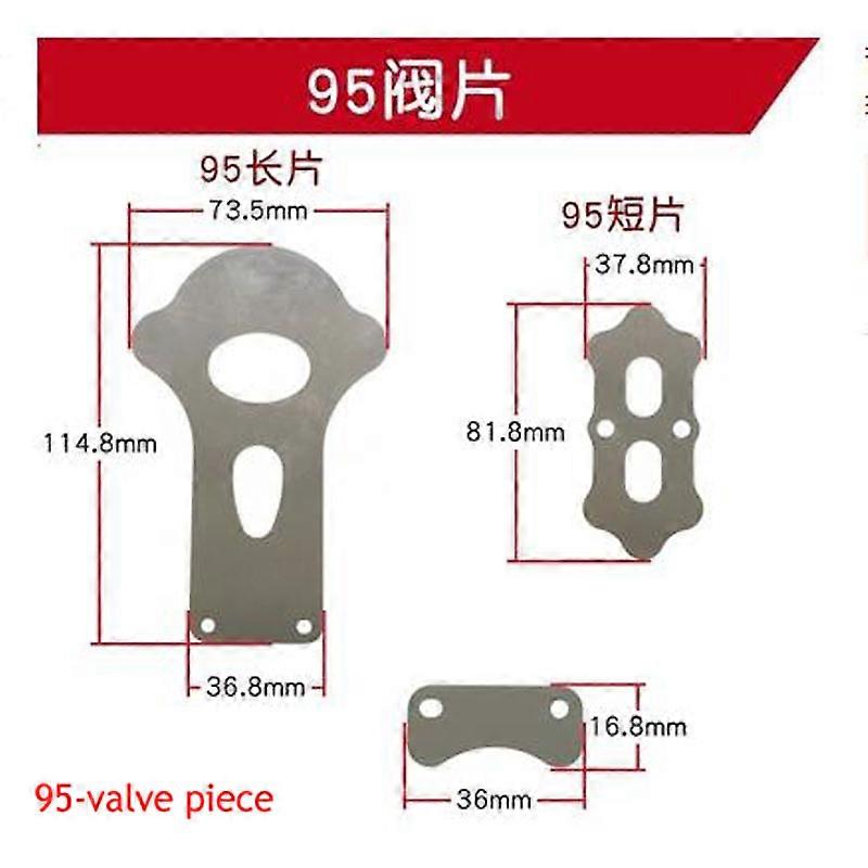 Silent Air Pump Accessories Direct-line Belt air Compressor Valve Plate Valve Sheet Iron Sheet Exhaust Valve Intake Valve Valve