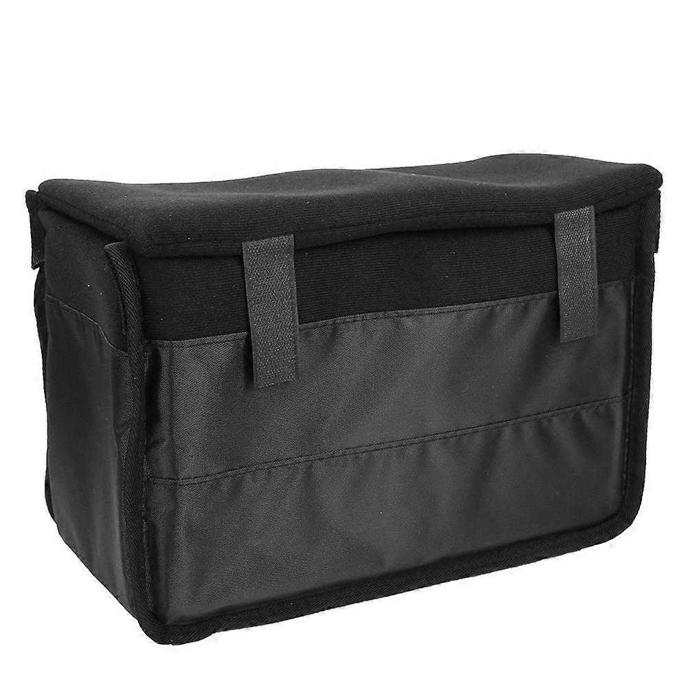Black Shockproof Thickened Insert Partition Padded Camera Bag Protection Case For Dslr Camera