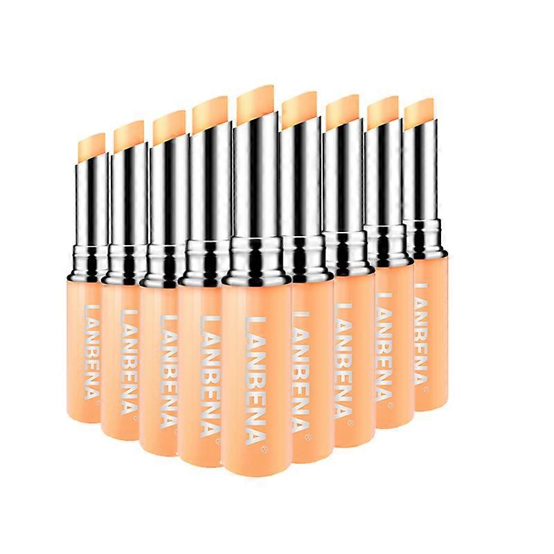 All-in-one Vegan Lip Balm, Restore Shine, Custom Color, Hydrate & Plump, Smooth, Line, Lip Care, 10 Pieces