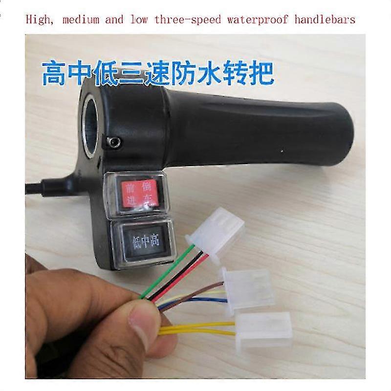Electric Tricycle Accelerator Handle Switch Assembly Two-speed Three-speed Construction Site Trolley Forward Reversing Speed Con
