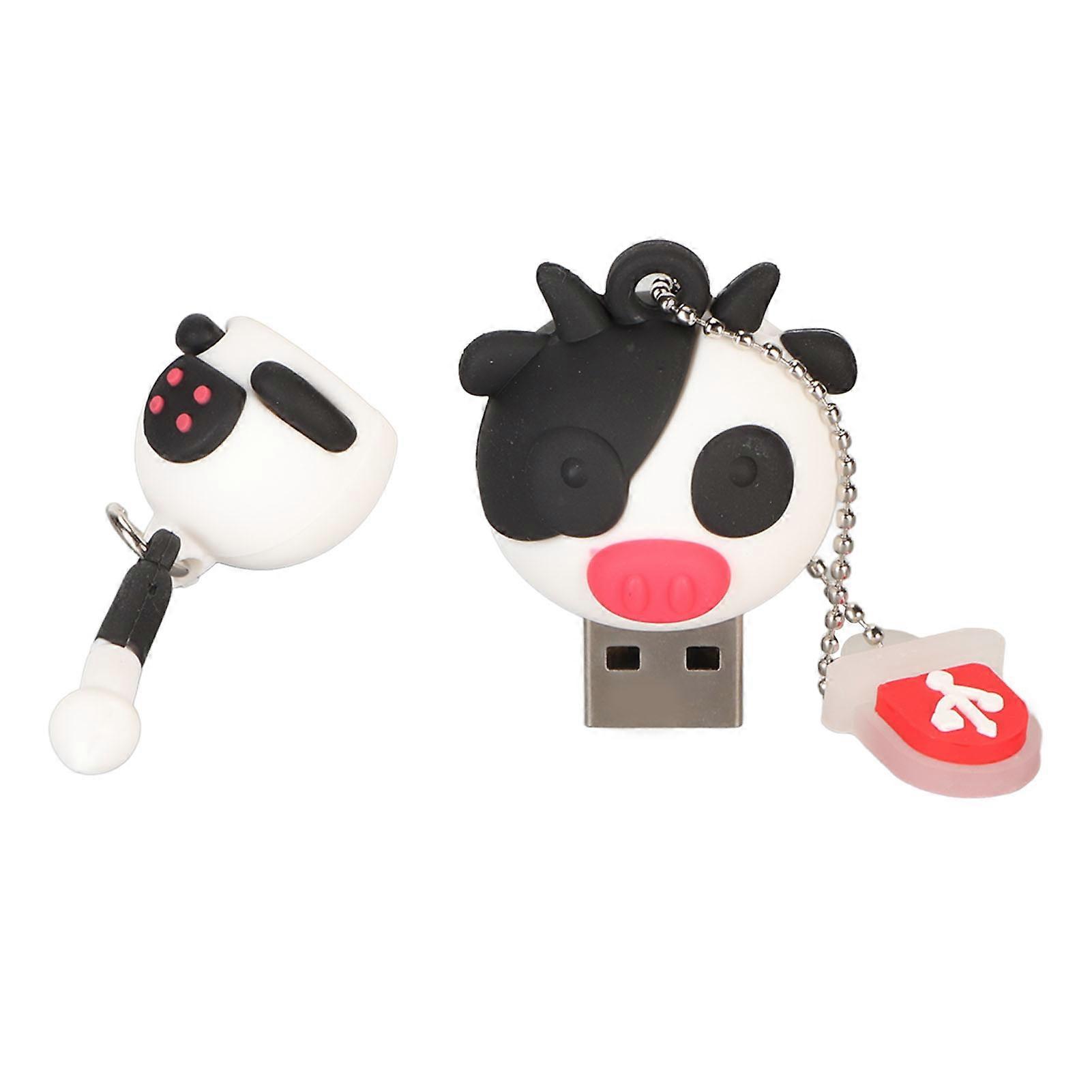 USB Flash Drive Cute Animal U Disk Portable USB2.0 Flash Disk for Phone Laptop PC Loudspeaker 32GB