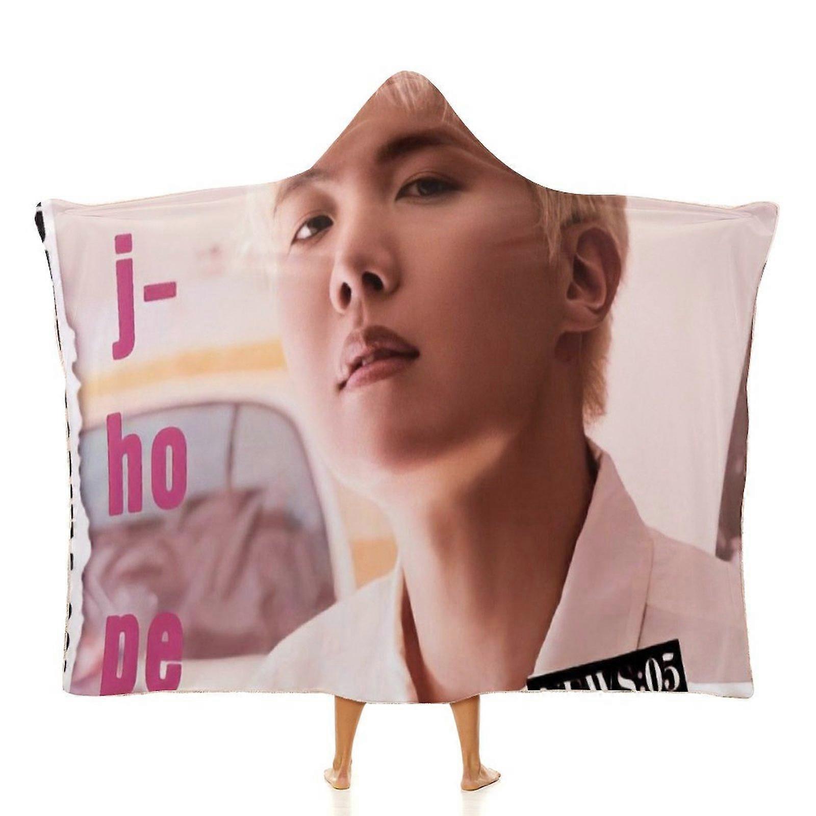 BTS j-hope (110) Blanket Wearable Cartoon Cosplay Hoodie Throw