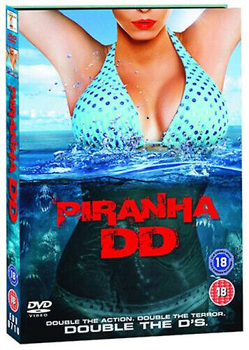 Piranha 3DD DVD (2012) Christopher Lloyd Gulager (DIR) cert 18 - Region 2