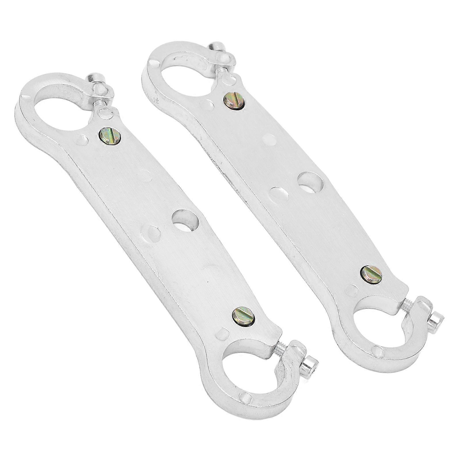 זוג מזלגות קדמיים 22 מ"מ/0.87 אינץ' יוק הפוך החלפה לאופנוע אופני עפר מיני 47 סמ"ק 49 סמ"ק