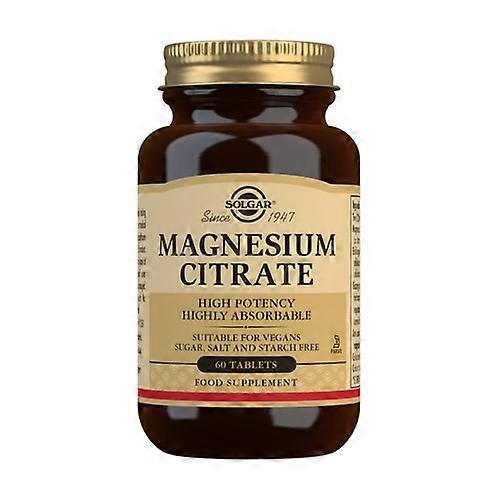 Magnesium citrate 60 tablets