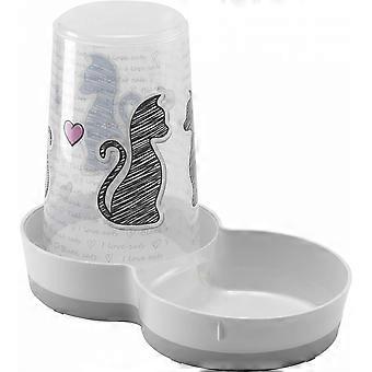 Cat Feeding Drinking Bowl