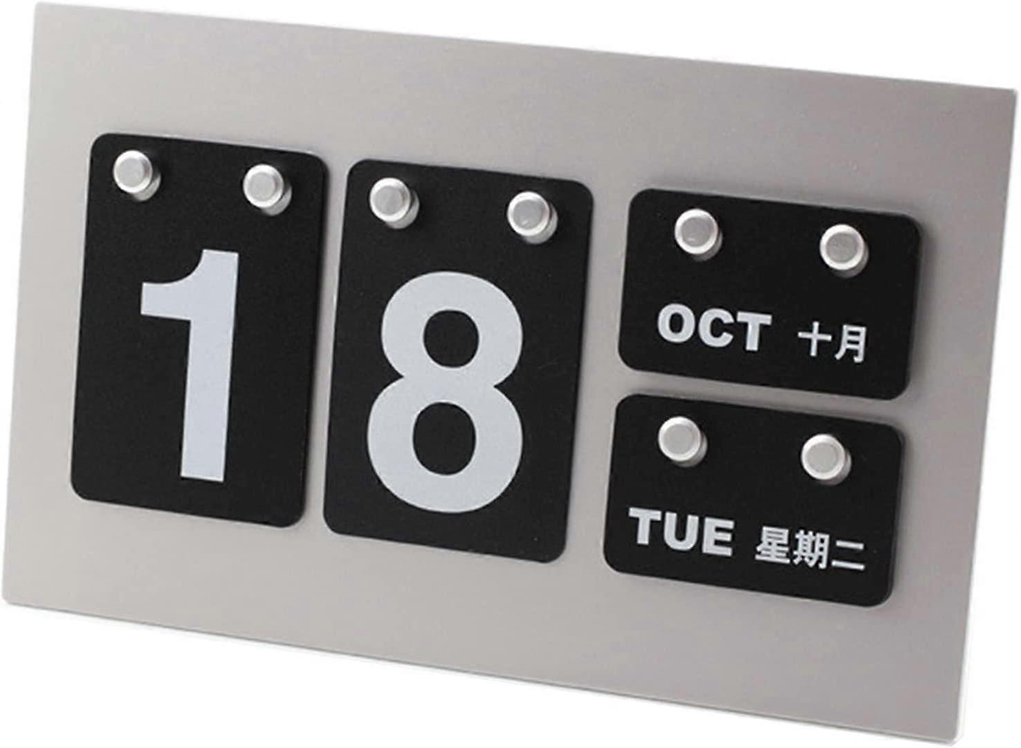 Creative Perpetual Calendar/Wall Calendar Modern Style 2022 Standing Office Calendar  Vintage Retro Style Work